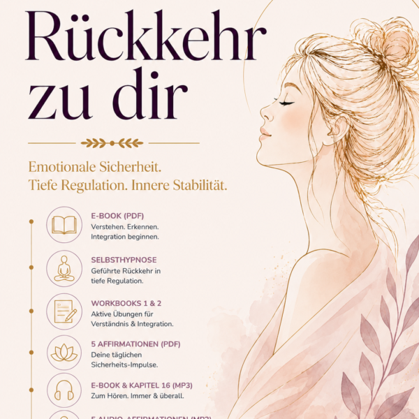 Rückkehr zu dir – PREMIUM Paket, emotionale Sicherheit Frauen